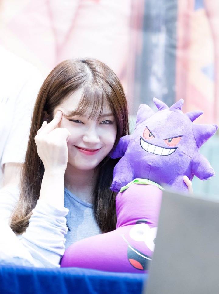 [에이핑크] 포켓몬 따라하는 정은지.jpg | 인스티즈