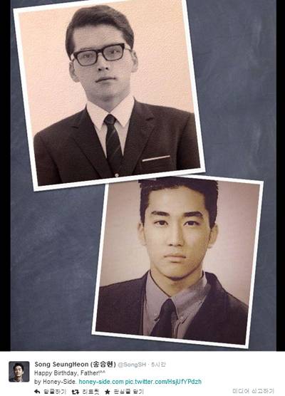자식뺨치는 외모를 가진 연예인 아버지 | 인스티즈