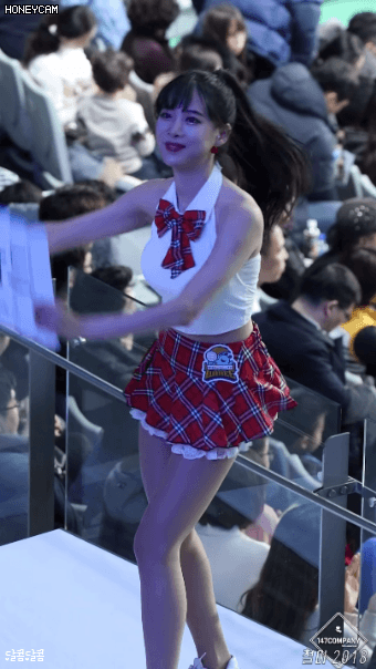 치어리더 김한나.gif | 인스티즈