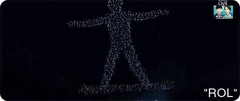 다시보는 드론 오륜기.... 개소름 | 인스티즈