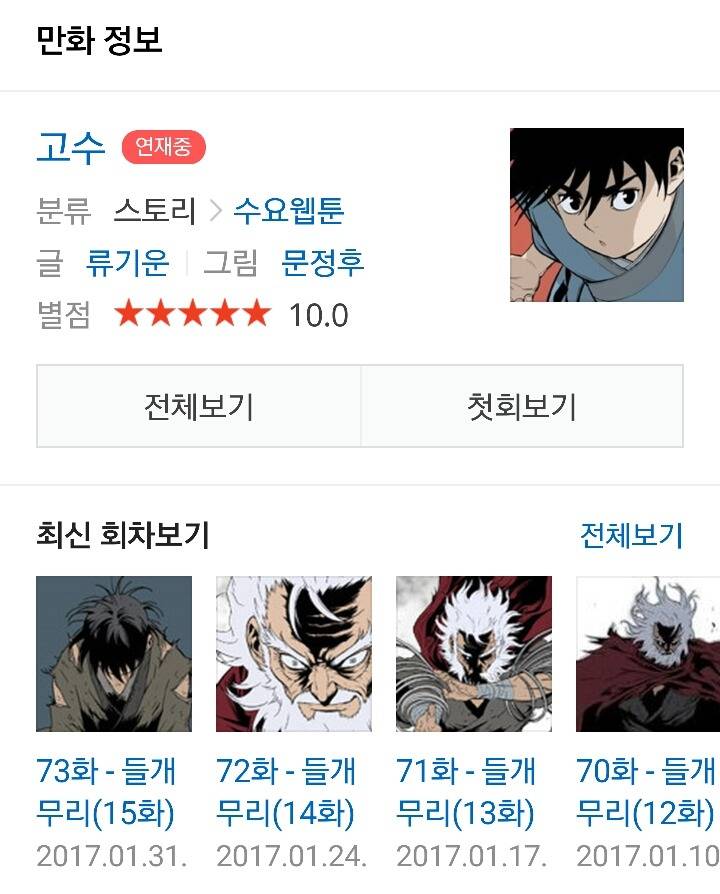 주관적인 네이버 웹툰 추천 (내가 보는것 위주) | 인스티즈