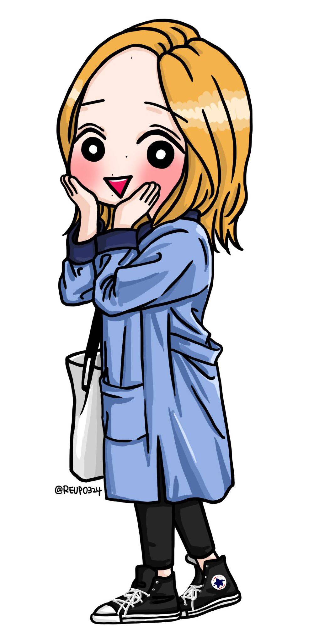 트와이스 : 묘이 미나 팬아트 | 인스티즈