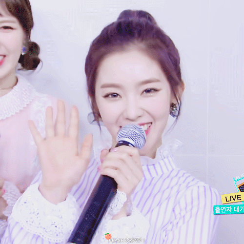 1년전 보라색 머리 아이린.jpgif | 인스티즈