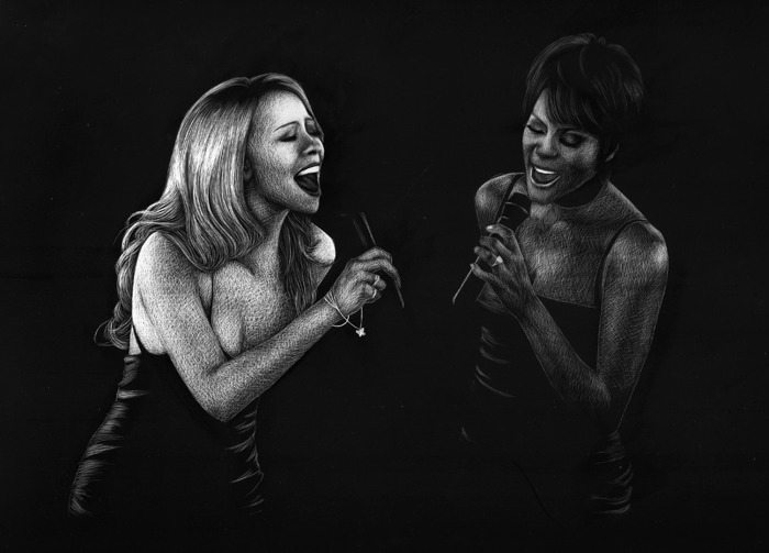 칼로 그림 그리는 사람.jpg | 인스티즈