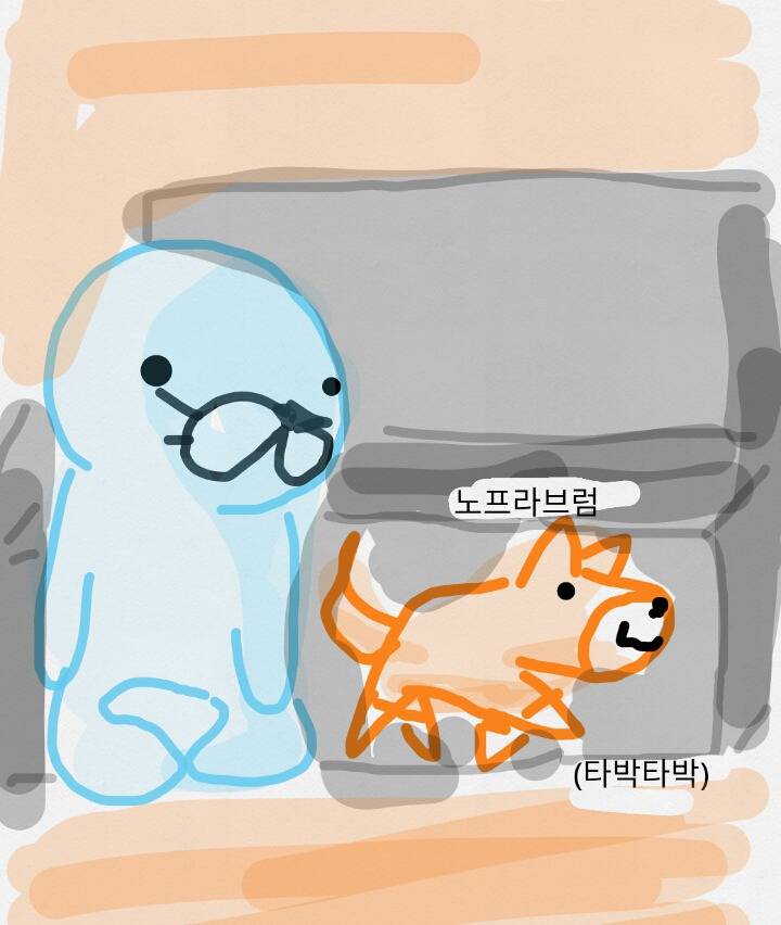 가끔 댕댕이에게 놀라는 만화 | 인스티즈