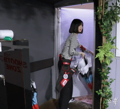 아육대 양궁 연습하는 여자친구.gif | 인스티즈