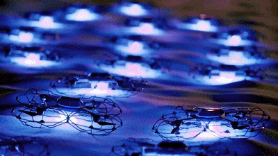 드론으로 오륜기 만드는 법.gif | 인스티즈