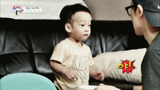 [슈퍼맨이돌아왔다] 내가 좋아하는 서언이 표정 모음 ㅋㅋㅋㅋㅋ | 인스티즈