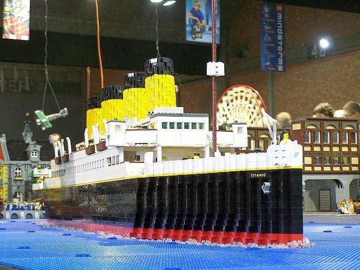 해외의 레고 타이타닉 디오라마 | 인스티즈