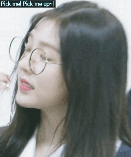아이린 몰래 밥 먹다가 걸렸을때 반응.gif | 인스티즈