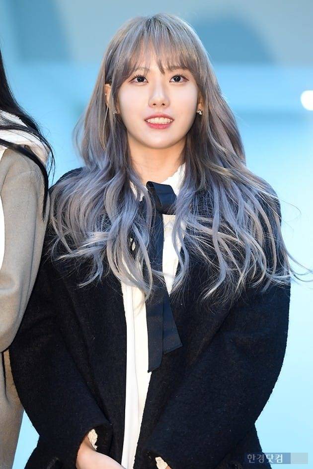 애쉬 그레이로 염색한 우주소녀 루다 | 인스티즈