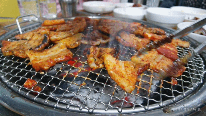 레드핫매콤 고추장 삼겹살 움짤 gif | 인스티즈