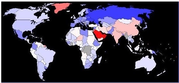 전세계 남자 여자 성비율 .jpg | 인스티즈