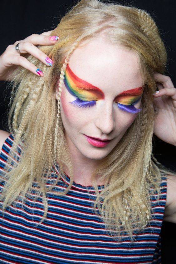 보는 재미 넘치는 모델들 패션쇼 메이크업 사진들.jpg | 인스티즈