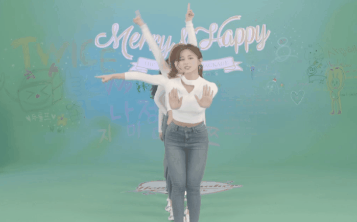 트와이스 v앱 heart shaker 무대 움짤(원스 어서오고) | 인스티즈