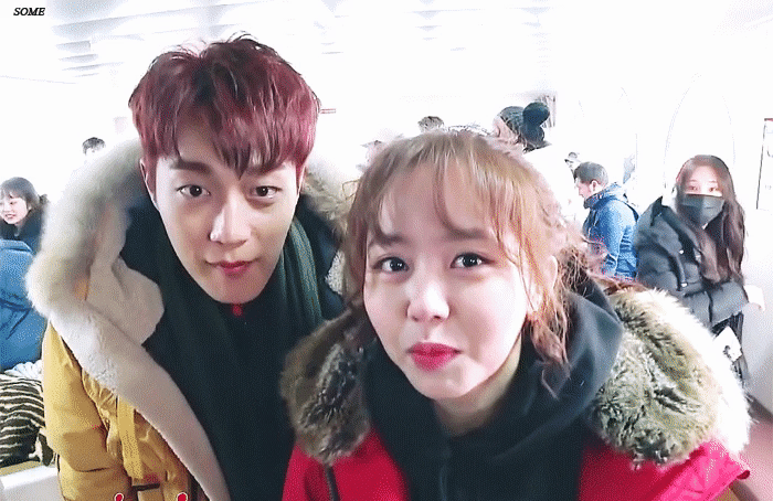 ＜라디오 로맨스＞ 메이킹 속 캠퍼스 드라마 찍는 윤두준 김소현 | 인스티즈