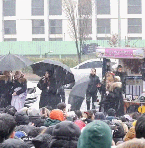 161126 첫 눈 오던 날 짠내나는 미나리 ㅠㅠ | 인스티즈