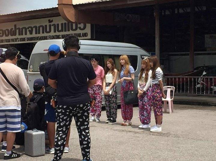 태국에서 예능촬영중인 IBI | 인스티즈