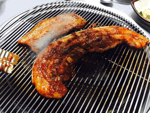 레드핫매콤 고추장 삼겹살 움짤 gif | 인스티즈