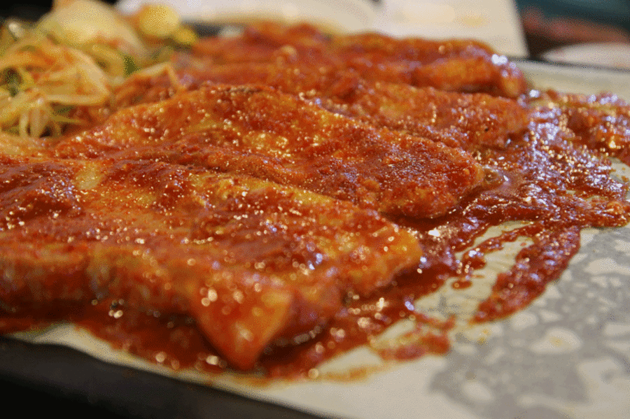 레드핫매콤 고추장 삼겹살 움짤 gif | 인스티즈