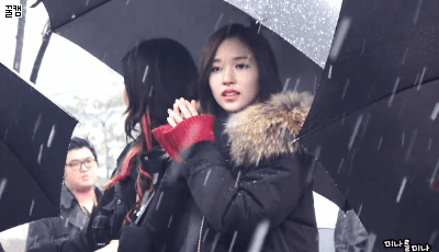 161126 첫 눈 오던 날 짠내나는 미나리 ㅠㅠ | 인스티즈