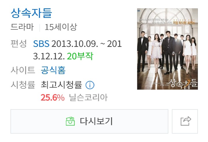 2013년 중반~2014년 초 드라마 휩쓸어벌인 SBS드라마들 | 인스티즈