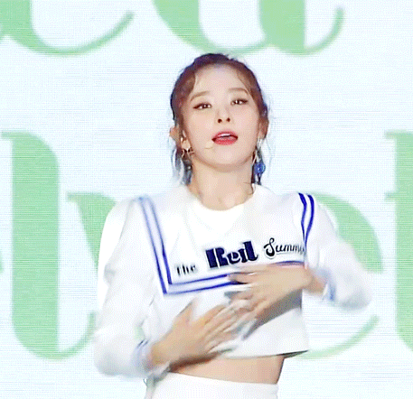 레드벨벳 슬기 마린룩.gif | 인스티즈
