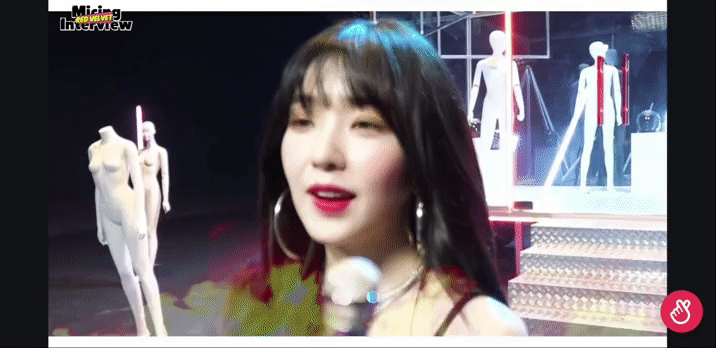 월요일 오전부터 브이앱방송을한 레드벨벳 아이린.gif | 인스티즈