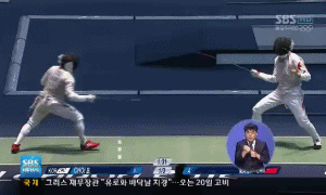 현실 데드풀 괴짜검객의 깡패펜싱.gif | 인스티즈