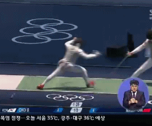 현실 데드풀 괴짜검객의 깡패펜싱.gif | 인스티즈