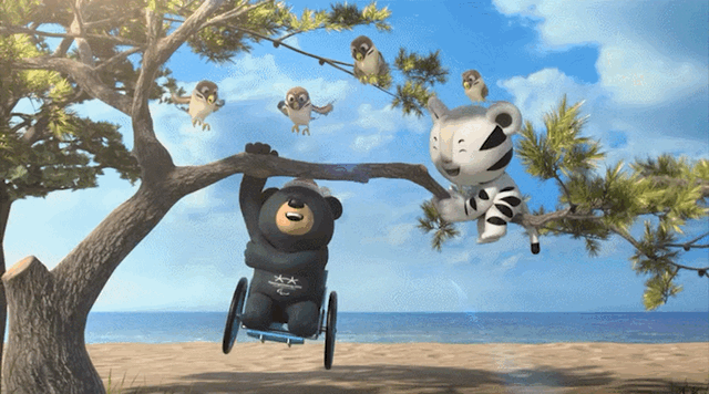 귀여움을 말로 설명할 수 없는 수호랑과 반다비 | 인스티즈