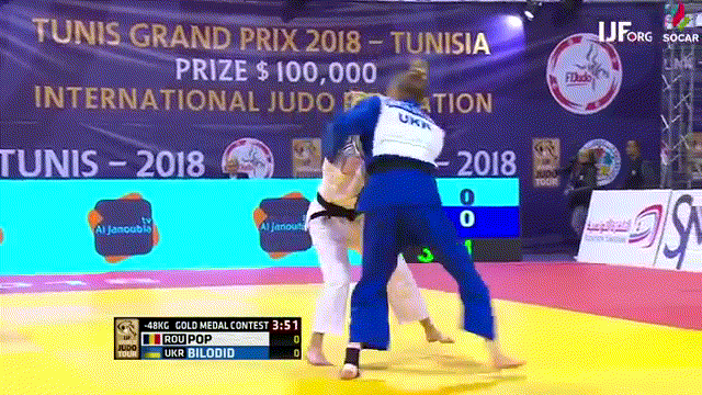 우크라이나 유도 -48kg 천재 다리아 빌로디드 | 인스티즈