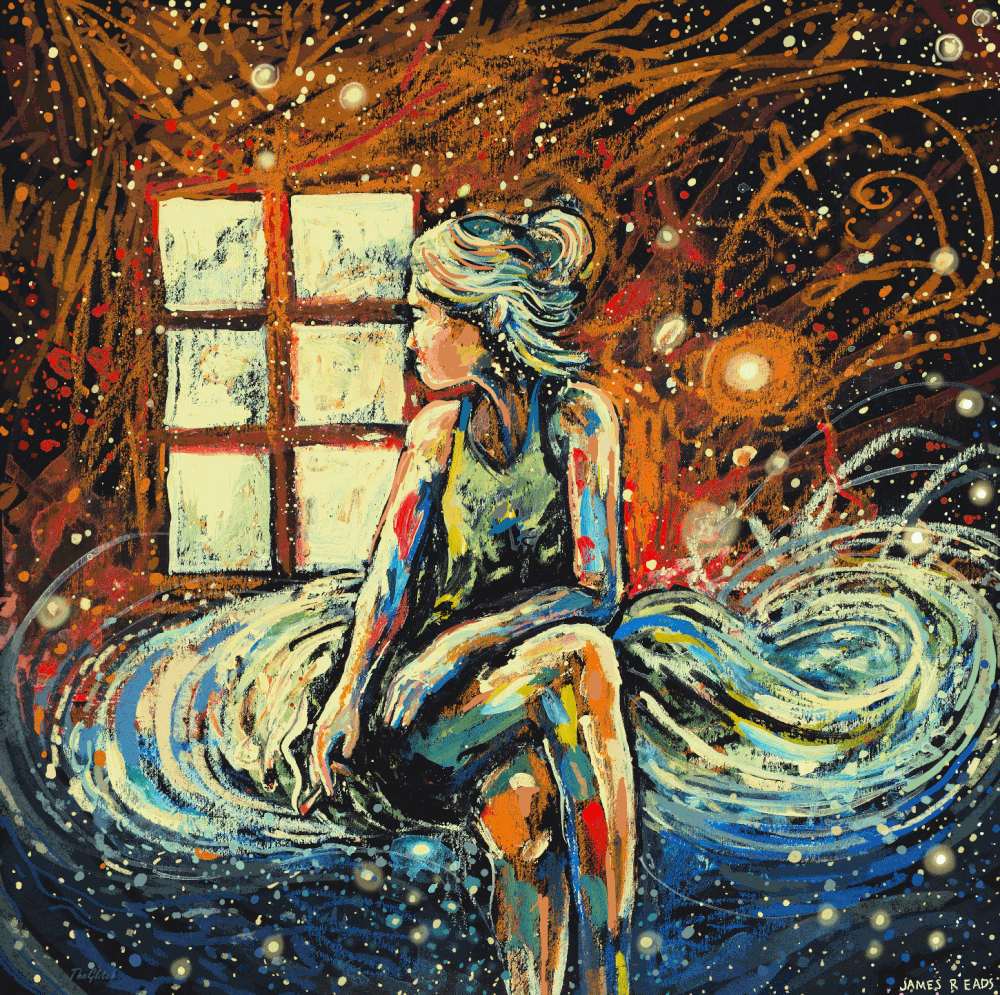 반고흐의 작품이 떠오로는 몽환적인 일러스트 | 인스티즈