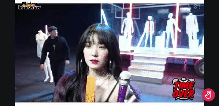 월요일 오전부터 브이앱방송을한 레드벨벳 아이린.gif | 인스티즈