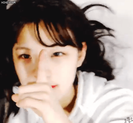 잠들기 전 프로미스나인 백지헌.gif | 인스티즈