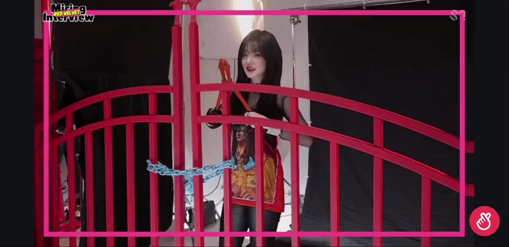 월요일 오전부터 브이앱방송을한 레드벨벳 아이린.gif | 인스티즈