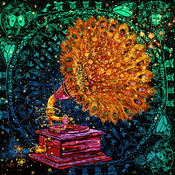 반고흐의 작품이 떠오르는 몽환적인 일러스트 | 인스티즈