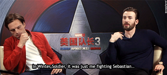  윈터솔저의 격투씬이 좋았다는 크리스 | 인스티즈