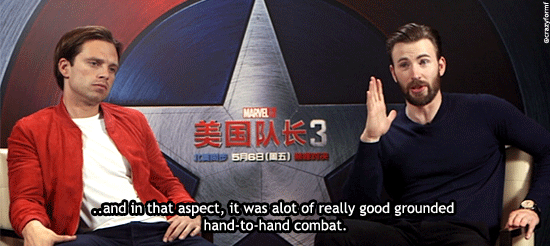  윈터솔저의 격투씬이 좋았다는 크리스 | 인스티즈