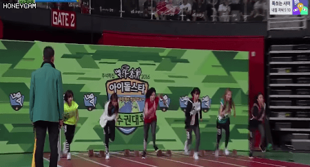 러블리즈의 절망스러운 달리기 실력.gif | 인스티즈