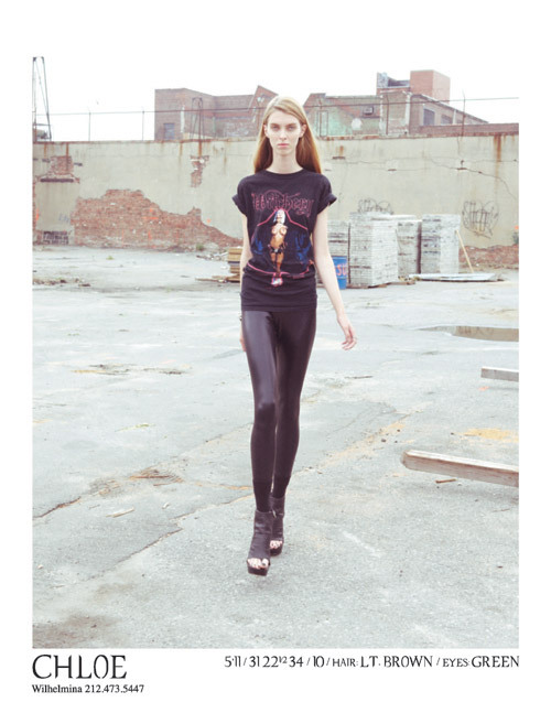 [클로에메미세빅] 넘 마르고 길어서 기괴하다는 스웨덴 출신 모델 | 인스티즈