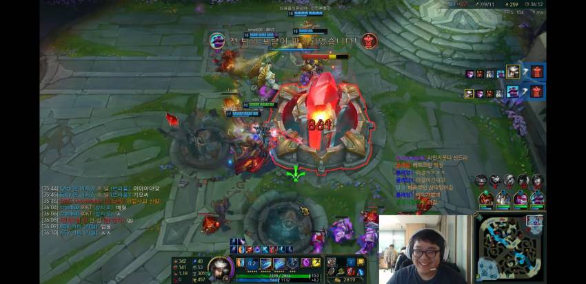 [LOL] 솔랭 중 같은 팀으로 만난 스맵과 큐베의 대화 | 인스티즈