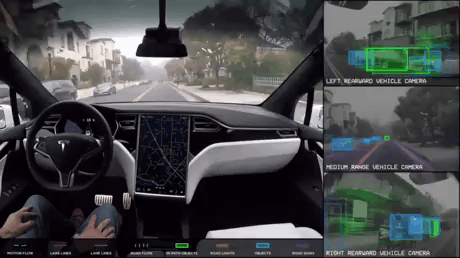 테슬라의 무인자동차.gif | 인스티즈