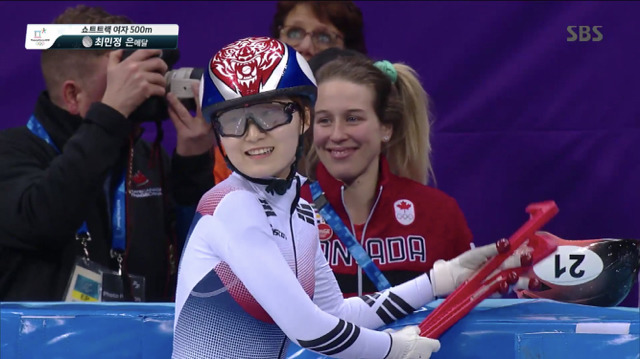 최민정 선수 실격 판정 이후 반응 | 인스티즈