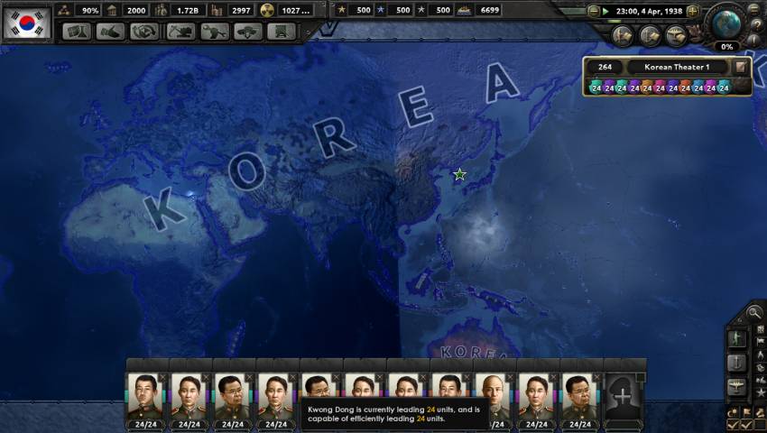 하츠 오브 아이언4 대한민국으로 세계정복 유저나타남 | 인스티즈