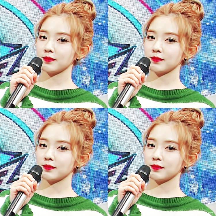 똥머리도 잘어울리는 아이린.jpgif | 인스티즈