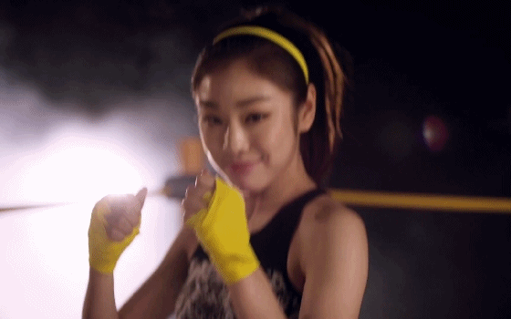 복싱 하는 연아 | 인스티즈