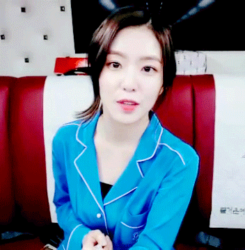 파랑파랑한 아이린.gif | 인스티즈