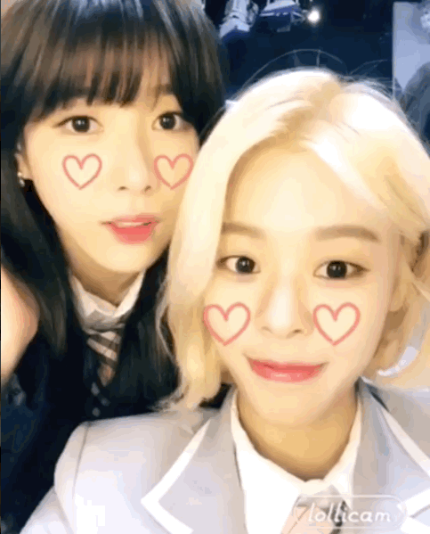 프로듀스101) 이해인 뽀뽀에 심쿵한 한혜리 | 인스티즈