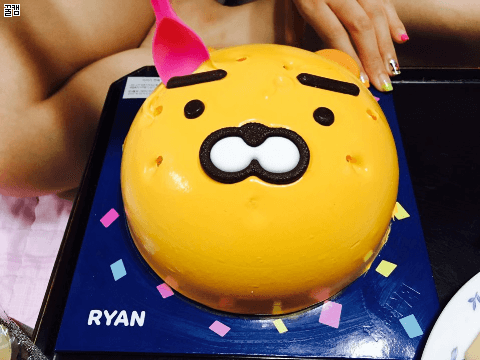 달콤한 디저트! 아이스크림케이크 gifjpg | 인스티즈